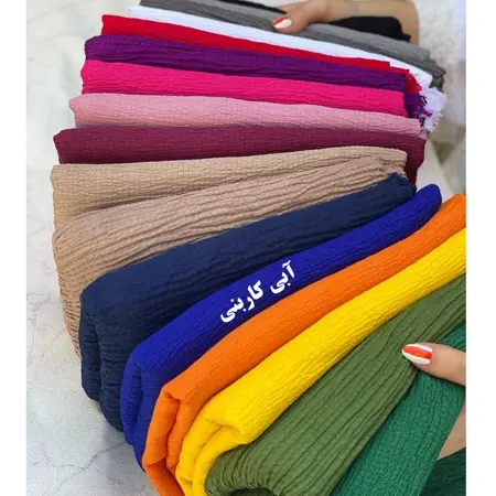 شال نخی ساده زنانه
