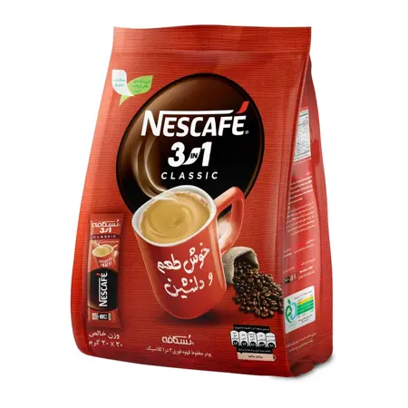 کافی میکس کلاسیک 3در1 نسکافه - 20 ساشه 20 گرمی