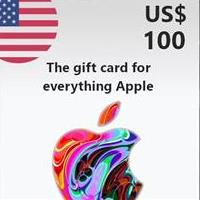  گیفت کارت آیتونز اپل 100 دلاری (آمریکا)